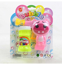 Пістолет з мильними бульбашками 632 N (252/2) механічний принцип роботи, мильний розчин, на листі