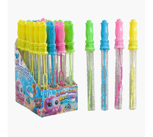 Мильні бульбашки TC 21802 (12) "WToys", ЦІНА ЗА 24 ШТУКИ В БЛОЦІ, висота 25 см, в коробці – в наличии! Купите сейчас у KAZKOVA