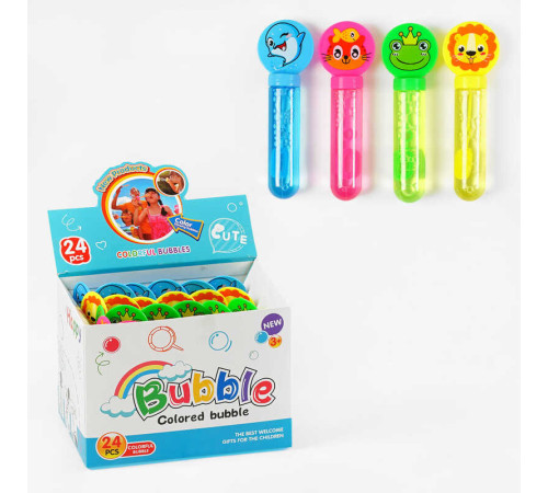 Мильні бульбашки 1809 C (18) ЦІНА ЗА 24 ШТУКИ В БЛОЦІ, звірятка