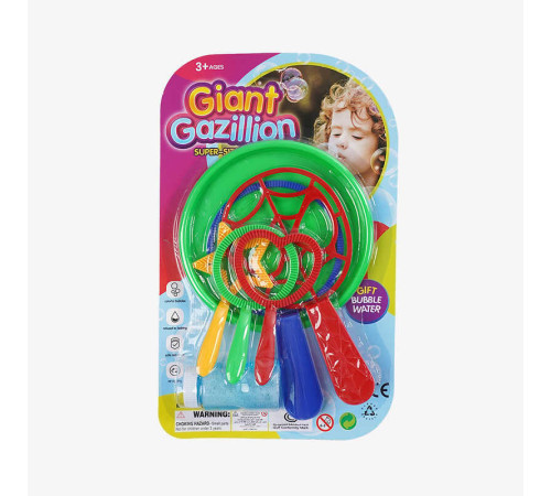 Мильні бульбашки 802 E (216/2) механічний принцип роботи, тара, 5 паличок, пляшка мильного розчину, на листі Мильні бульбашки 802 E (216/2) механічний принцип роботи, тара, 5 паличок, пляшка мильного розчину, на листі