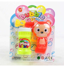 Пістолет з мильними бульбашками 632 O (252/2) механічний принцип роботи, мильний розчин, на листі