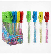 Мильні бульбашки TC 29931 (12) "WToys", ЦІНА ЗА 24 ШТУКИ В БЛОЦІ, "Потяг", висота 25см, в коробці