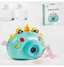 Мильні бульбашки S 680-19 (60) "Фотоапарат дракоша", підсвічування, звук, на батарейці, в коробці