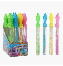 Мильні бульбашки TC 30293 (12) "WToys", ЦІНА ЗА 24 ШТУКИ В БЛОЦІ, "Ріжок морозива", висота 25см, в коробці