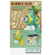 Пістолет з мильними бульбашками MT 31 (60) підсвічування, автоматичне видування, в коробці