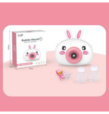 Установка з мильними бульбашками S 680-21 (60) підсвічування, мелодія, автоматичний принцип, 2 пляшечки з мильним розчином, ремінець, в коробці