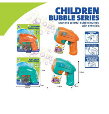 Пістолет з мильними бульбашками P 82498 A (96/2) 2 кольори, на листі