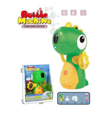 Мильні бульбашки 8804 (60/2) "Динозаврик", світло, мелодія, на батарейках, в коробці