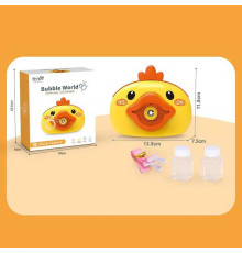 Установка з мильними бульбашками S 680-24 (60) підсвічування, мелодія, автоматичний принцип, 2 пляшечки з мильним розчином, ремінець, в коробці