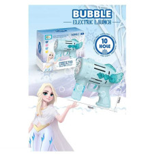 Пістолет з мильними бульбашками 668-16 (72) на батарейках, автоматичний принцип роботи, мильний розчин, в коробці