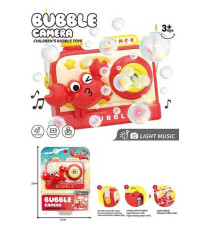 Установка з мильними бульбашками 2231 (60) камера, пляшечка з мильними бульбашками, автоматичний принцип, ремінець, на листі