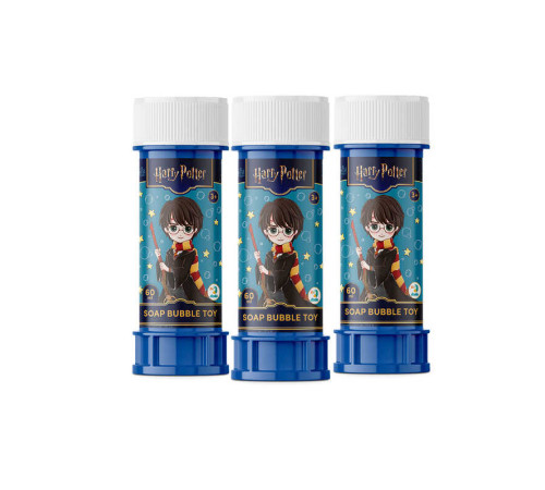 гр Мильні бульбашки "Harry Potter" в ас. Об’єм 60 мл. 200600 (1) ЦІНА ЗА 36 ШТ У БЛОЦІ "DoDo" гр Мильні бульбашки "Harry Potter" в ас. Об’єм 60 мл. 200600 (1) ЦІНА ЗА 36 ШТ У БЛОЦІ "DoDo"