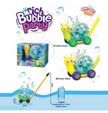 Установка з мильними бульбашками KM 1388-53 (24) 2 види, каталка, підсвічування, у коробці