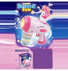 Пістолет з мильними бульбашками 7778 F (72) підсвічування, автоматичний принцип, фігурка героя, пляшечка з мильним розчином, в коробці