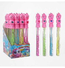 Мильні бульбашки TC 55020 (12) "WToys", ЦІНА ЗА 24 ШТУКИ В БЛОЦІ, "Свинка", висота 25см, в коробці