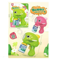 Пістолет з мильними бульбашками 668-90 (60/2) 2 кольори, “Акула”, пляшка з мильним розчином, на листі