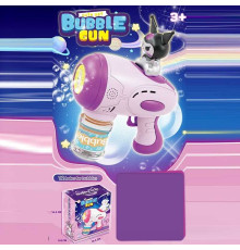 Пістолет з мильними бульбашками 7778 G (72) підсвічування, автоматичний принцип, фігурка героя, пляшечка з мильним розчином, в коробці