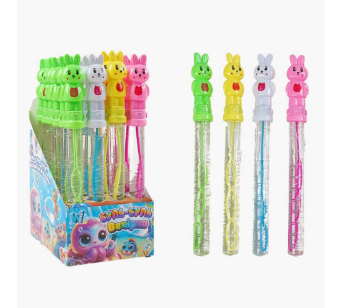 Мильні бульбашки TC 60322 (12) "WToys", ЦІНА ЗА 24 ШТУКИ В БЛОЦІ, "Зайчик", висота 25см, в коробці – в наличии! Купите сейчас у KAZKOVA Мильні бульбашки TC 60322 (12) "WToys", ЦІНА ЗА 24 ШТУКИ В БЛОЦІ, "Зайчик", висота 25см, в коробці – в наличии! Купите сейчас у KAZKOVA