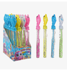 Мильні бульбашки TC 11708 (12) "WToys", ЦІНА ЗА 24 ШТУКИ В БЛОЦІ, "Дельфінчик", висота 25см, в коробці