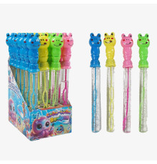 Мильні бульбашки TC 64590 (12) "WToys", ЦІНА ЗА 24 ШТУКИ В БЛОЦІ, "Жабка", висота 25см, в коробці