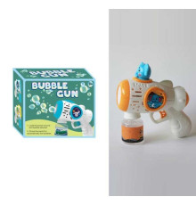 Пістолет з мильними бульбашками XD 800 H (96/2) підсвічування, автоматичний принцип, пляшечка з мильним розчином, в коробці