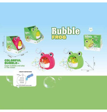 Установка з мильними бульбашками 23605 A (108/2) 2 види, на батарейках, пляшечка із мильною рідиною, в коробці