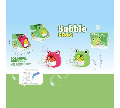 Установка з мильними бульбашками 23605 A (108/2) 2 види, на батарейках, пляшечка із мильною рідиною, в коробці – в наличии! Купите сейчас у KAZKOVA