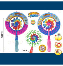 Мильні бульбашки 313-16 (72/2) 2 кольори, 40 см, вітрячок