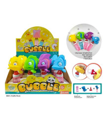 Мильні бульбашки AA 3008 (24/2) ЦІНА ЗА 12 ШТУК В БЛОЦІ, гумові тварини, в коробці