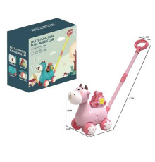 Каталка з мильними бульбашками 9001 Штрих = 90027 (30) підсвічування, мелодія, 2 пляшечки з мильними бульбашками, висота 57 см, млин, в коробці