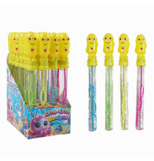 Мильні бульбашки TC 19144 (12) "WToys", ЦІНА ЗА 24 ШТУКИ В БЛОЦІ, "Герой", висота 25см, в коробці