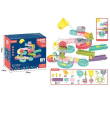 Гра для ванної 8366-37 A (24) на присосках, трек, кульки, 62 елементи, в коробці