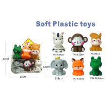 Іграшка для ванни 508-367 (180/2) 6 штук в сітці