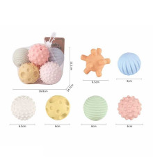 Іграшка для ванни 638-194 (96/2) 6 штук в сітці