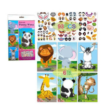 Зошит з наліпками LY 63048 (400) в пакеті