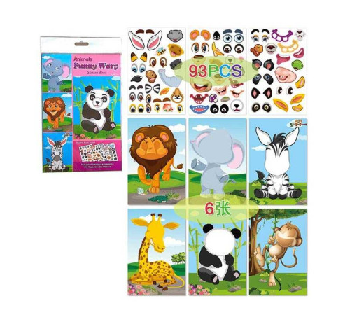 Зошит з наліпками LY 63048 (400) в пакеті