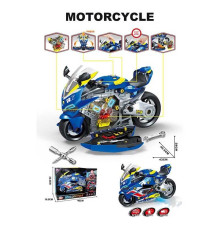 Конструктор-мотоцикл A 002-4 (8/2) в коробці
