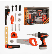 Набір інструментів 778-22 (36/2) 17 елементів, автоматичний шурупокрут, на батарейках, аксесуари, у коробці