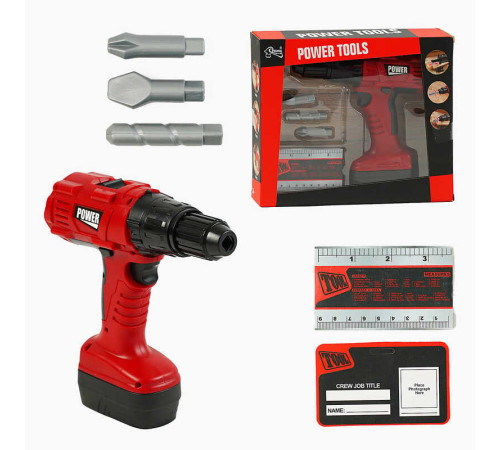 Шуруповерт T 1401 (48/2) звук, підсвічування, 3 насадки, на батарейках, в коробці