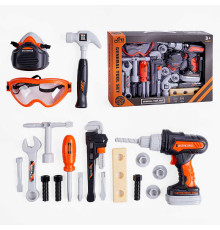 Набір інструментів 778-24 (36/2) 14 елементів, шуруповерт, звук, на батарейках, в коробці