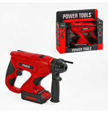 Дриль T 1805 (48/2) звук, підсвічування, 3 насадки, на батарейках, в коробці