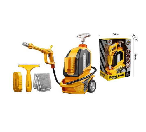 Мийка T 017 (12) помпова система накачування води, механічний принцип, скребок, губка, ганчірка, в коробці