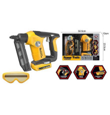 Цвяхозабивач T 016 B (24) підсвічування, звукова імітація, регуляція частоти "забивання", захисні окуляри, в коробці