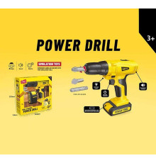 Шуруповерт T 2075 (24) автоматичний принцип роботи, знімний акумуляторний блок, підсвічування, реверс, аксесуари, в коробці