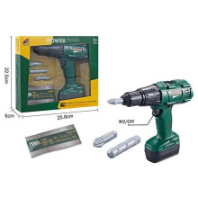 Шурупокрут 0223-11 (48/2) 3 насадки, на батарейках, в коробці