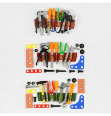 Набір інструментів 99310-3 (288/2) 2 види, 13 елементів, пояс, тренувальні бруски, у сітці