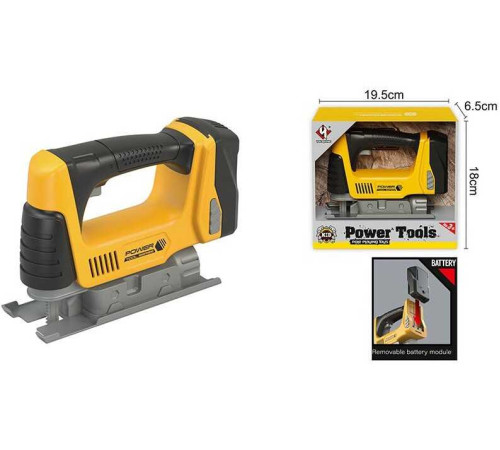 Електричний лобзик T 003 (48) підсвічування, на батарейках, в коробці