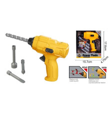 Шурупокрут T 011 (96) механічний принцип роботи, 3 насадки, в коробці