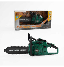 Пила 19344 (24/3) "WToys", звук, ланцюг рухається, на батарейках, в коробці