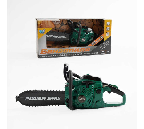 Пила 19344 (24/3) "WToys", звук, ланцюг рухається, на батарейках, в коробці – в наличии! Купите сейчас у KAZKOVA
